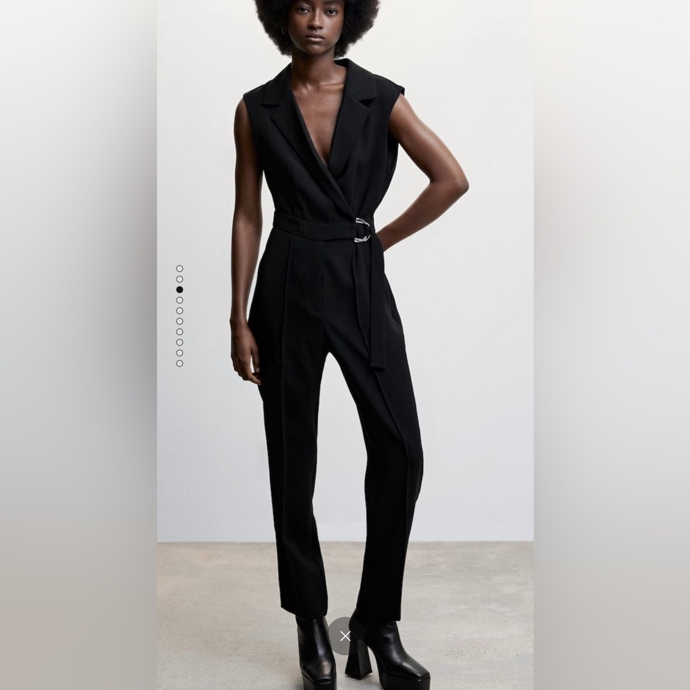 Mango black jumpsuit NEW (never worn)